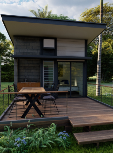 Modern ADU exterior
